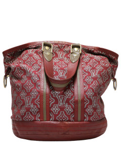 Sac aviatur LOUIS VUITTON toile bordeaux Monogram