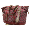 LOUIS VUITTON aviator bag in burgundy Monogram canvas