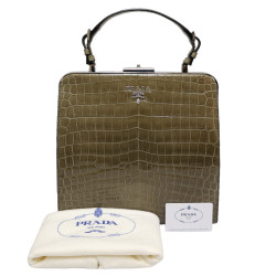 Sac PRADA crocodile 