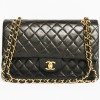 sac timeless CHANEL marron vintage