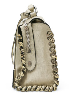 Sac FENDI Selleria python ivoire