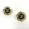 Boucles d'oreilles boutons CHANEL