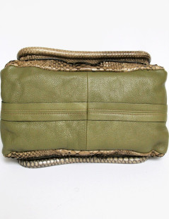 Sac CHLOE python vert