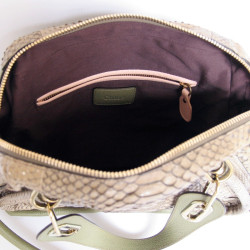 Sac CHLOE python vert