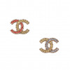 Clous CHANEL strass de couleurs