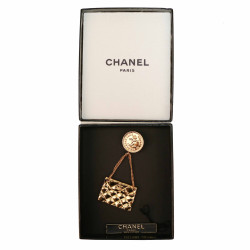 Broche vintage CHANEL sac