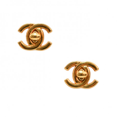 Clips CHANEL Turnlock vintage