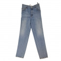 Pantalon T 36 CHANEL denim bleu ciel