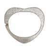 Chanel silver rigid Bracelet