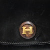 Pochette HERMES Rio souple noire