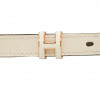 Ceinture Pop H bicolore HERMES or rose