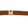 Ceinture Pop H bicolore HERMES or rose