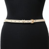 Ceinture Pop H bicolore HERMES or rose