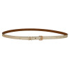 Ceinture Pop H bicolore HERMES or rose