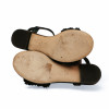 Sandales CHANEL noires T39