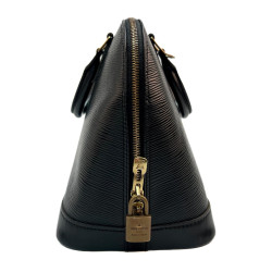 Sac Alma LOUIS VUITTON cuir Epi noir