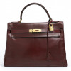 Sac HERMES Kelly 32 rouge H Vintage