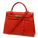 Sac HERMES Kelly 32 Niloticus orange