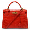 Sac HERMES Kelly 32 Niloticus orange