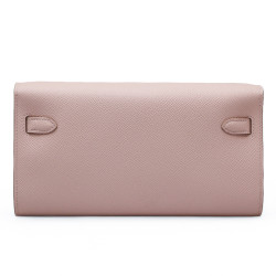 Pochette Kelly To Go HERMES Epsom rose