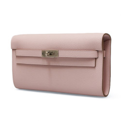 Pochette Kelly To Go HERMES Epsom rose