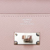 Pochette kelly To Go HERMES Epsom rose