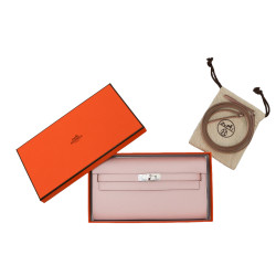 Pochette Kelly To Go HERMES Epsom rose