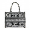 Sac DIOR Book Tote Moyen toile de Jouy