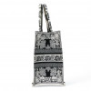 Sac DIOR Book Tote Moyen toile de Jouy