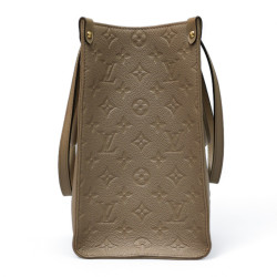 Cabas Onthego LOUIS VUITTON MM cuir Empreinte