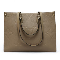 Cabas Onthego LOUIS VUITTON MM cuir Empreinte