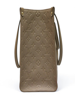 Cabas Onthego LOUIS VUITTON MM cuir Empreinte