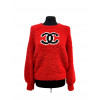 CC Teddy pullover CHANEL rouge