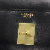 Kelly HERMES 32 cuir boxx bleu Vintage