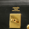 Kelly 35 HERMES retourné box noir