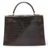 Kelly 32 crocodile HERMES porosus vintage