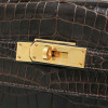 Kelly 32 crocodile HERMES porosus vintage