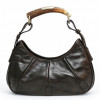 Sac Monbassa YVES SAINT LAURENT cuir marron