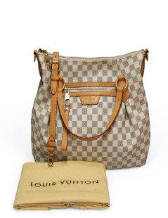 Sac LOUIS VUITTON Evora toile Damier MM