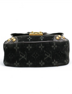 Sac Irving LOUIS VUITTON velours noir Monogram Edition limitéeVelours noir