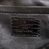 Sac Irvine LOUIS VUITTON velours et alligator