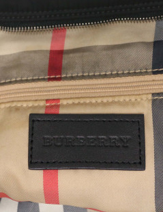 Cabas BURBERRY en toile kaki