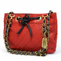 Mini sac CHANEL Vintage cuir rouge