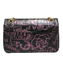 2.55 CHANEL graffitis réédition façon croco