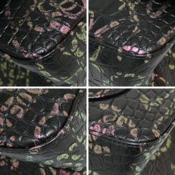 2.55 CHANEL graffitis réédition façon croco