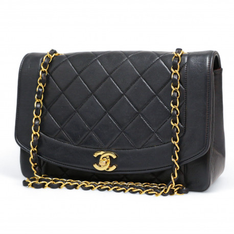 Sac classique CHANEL noir