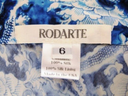 robe RODARTE pièce unique