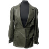 Veste T 44 CHANEL cuir d'agneau gris