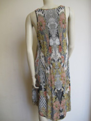 robe ALEXANDER MC QUEEN motifs fleurs