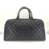 Sac bowling CHANEL cuir caviar